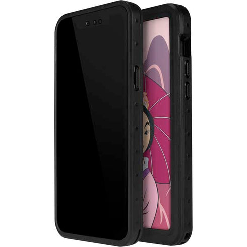 Disney Mulan with Umbrella iPhone 14 Pro Max Waterproof Case