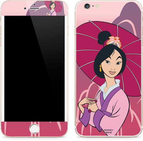 Disney Mulan with Umbrella iPhone 6/6s Plus Skin