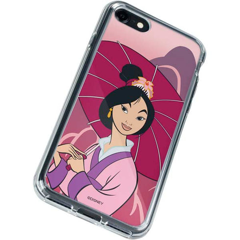 Disney Mulan with Umbrella iPhone SE (2nd & 3rd Gen) Clear Case