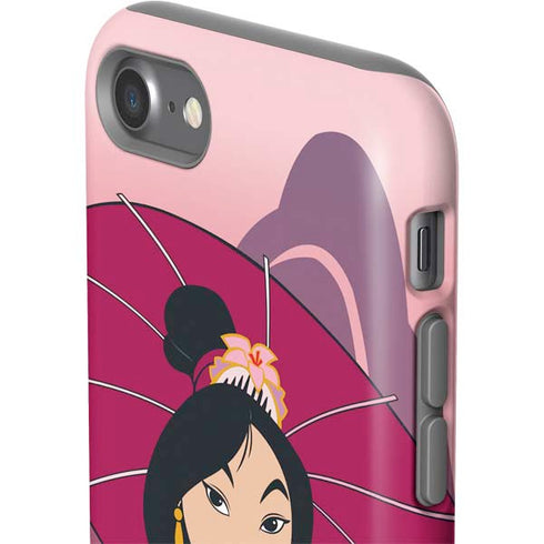 Disney Mulan with Umbrella iPhone SE (2nd & 3rd Gen) Pro Case