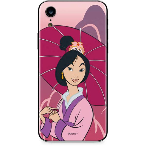 Disney Mulan with Umbrella iPhone XR Skin