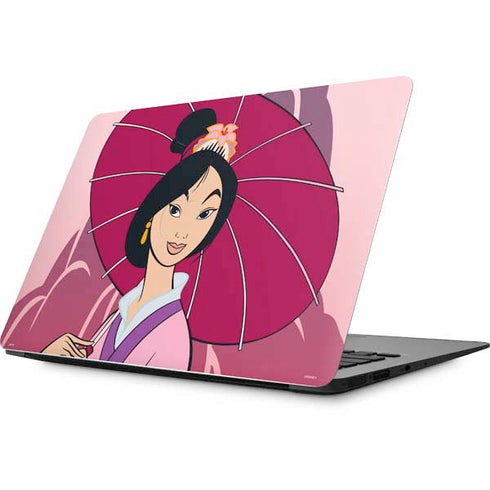 Disney Mulan with Umbrella Apple MacBook Skin