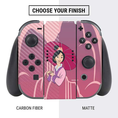 Disney Mulan with Umbrella Nintendo Switch Bundle Skin
