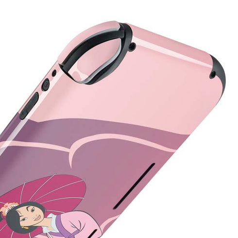 Disney Mulan with Umbrella Nintendo Switch Lite Skin