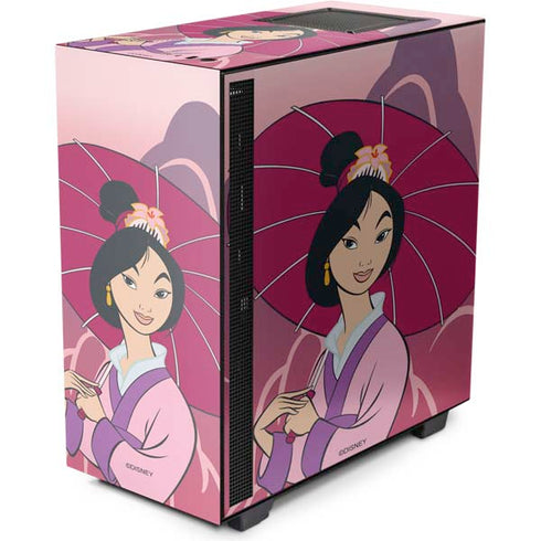 Disney Mulan with Umbrella NZXT H510 Compact ATX Mid-Tower Case Skin