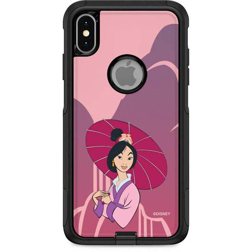 Disney Mulan with Umbrella Otterbox Commuter iPhone Skin
