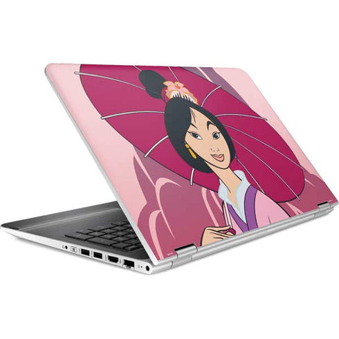 Disney Mulan with Umbrella HP Pavilion Skin