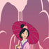 Disney Mulan with Umbrella PS4 Slim Skin