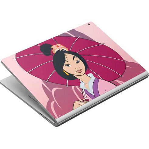 Disney Mulan with Umbrella Surface Book Skin