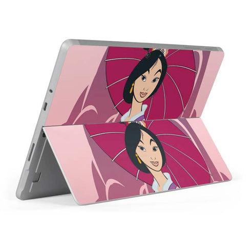 Disney Mulan with Umbrella Surface Go Skin