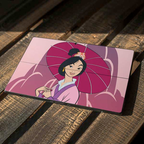 Disney Mulan with Umbrella Surface Pro 7 Skin