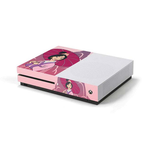 Disney Mulan with Umbrella Xbox One S Console Skin