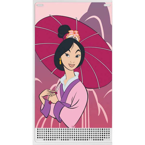 Disney Mulan with Umbrella Xbox Series S Console Skin