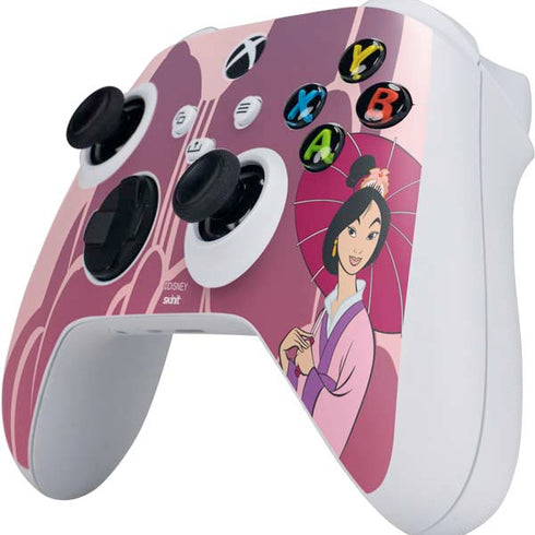 Disney Mulan with Umbrella Xbox Series S Controller Skin