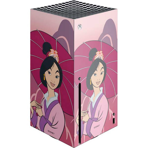 Disney Mulan with Umbrella Xbox Series X Console Skin