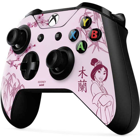 Disney Mulan Character Art Xbox One X Controller Skin
