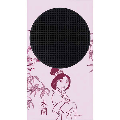 Disney Mulan Character Art Xbox Series S Console Skin