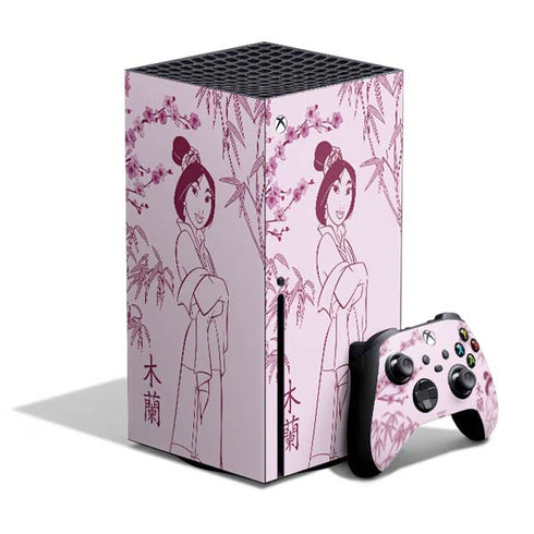 Disney Mulan Character Art Xbox Series X Bundle Skin