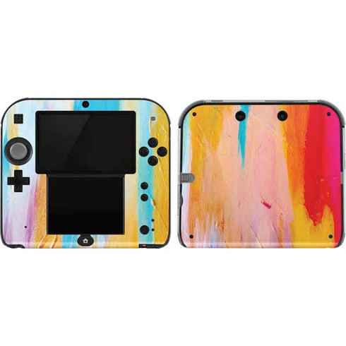 Etta Vee Multicolor Brush Stroke Nintendo 2DS Skin