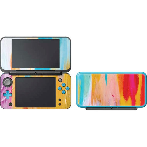Etta Vee Multicolor Brush Stroke Nintendo 2DS XL (2017) Skin
