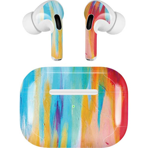 Etta Vee Multicolor Brush Stroke Apple AirPods Pro Skin