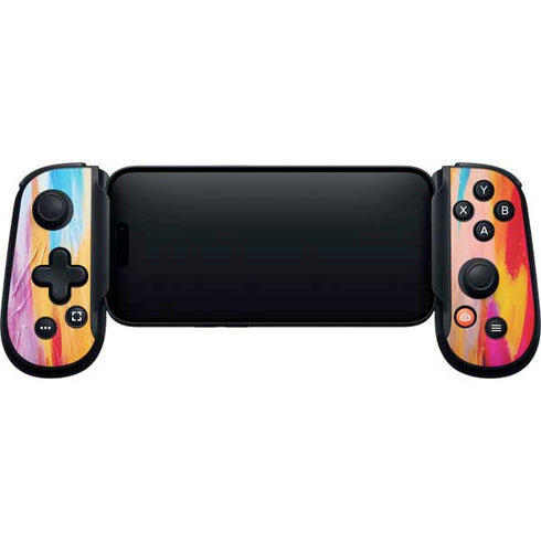 Multicolor Brush Stroke by Etta Vee Backbone One for iPhone Game Controller Skin