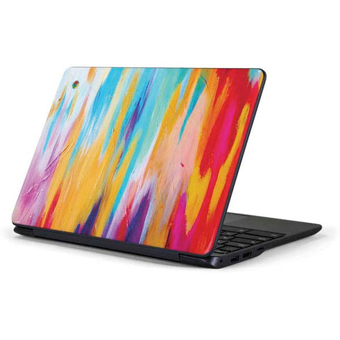 Etta Vee Multicolor Brush Stroke Samsung Chromebook Skin