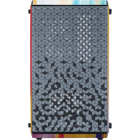 Etta Vee Multicolor Brush Stroke Cooler Master MasterBox Q300L Mini Tower Skin