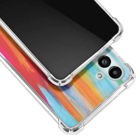 Etta Vee Multicolor Brush Stroke Galaxy A13 5G Clear Case