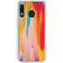 Etta Vee Multicolor Brush Stroke Galaxy A20 Clear Case