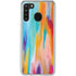 Etta Vee Multicolor Brush Stroke Galaxy A21 Clear Case