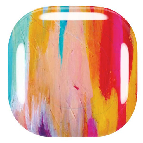 Etta Vee Multicolor Brush Stroke Galaxy Buds Pro Skin