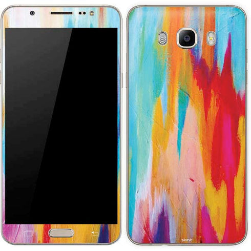 Etta Vee Multicolor Brush Stroke Galaxy J7 Skin