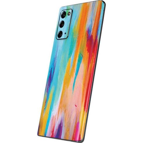 Etta Vee Multicolor Brush Stroke Galaxy Note20 5G Skin