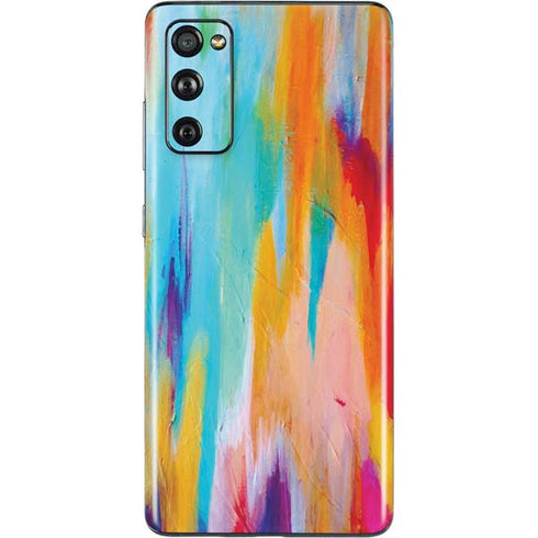 Etta Vee Multicolor Brush Stroke Galaxy S20 Fan Edition Skin