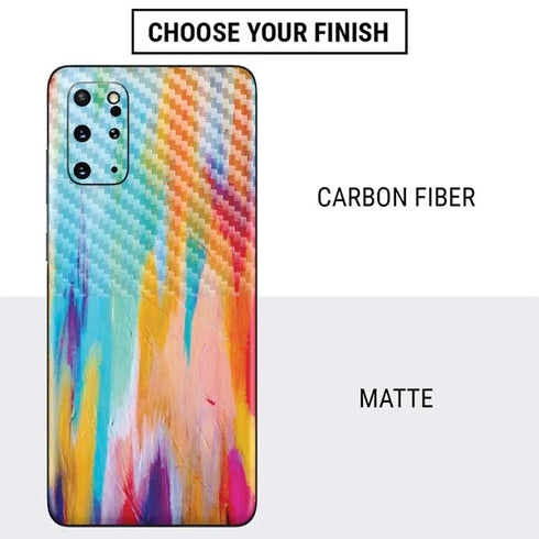 Etta Vee Multicolor Brush Stroke Galaxy S20 Plus Skin