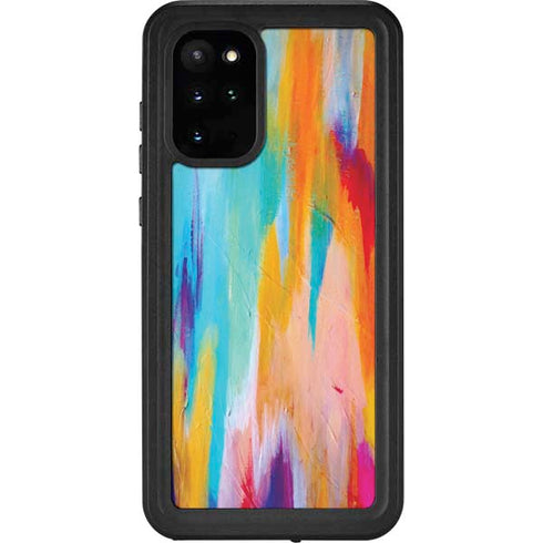 Etta Vee Multicolor Brush Stroke Galaxy S20 Plus Waterproof Case