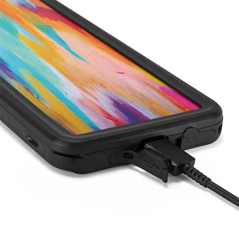 Etta Vee Multicolor Brush Stroke Galaxy S20 Waterproof Case