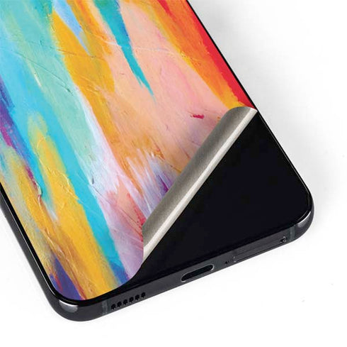 Etta Vee Multicolor Brush Stroke Galaxy S22 Skin