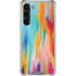 Etta Vee Multicolor Brush Stroke Galaxy S23 Plus Clear Case