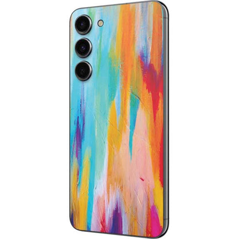 Etta Vee Multicolor Brush Stroke Galaxy S23 Plus Skin
