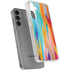 Multicolor Brush Stroke by Etta Vee Galaxy S24 Plus Clear Case