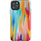Etta Vee Multicolor Brush Stroke iPhone 11 Pro Max Impact Case