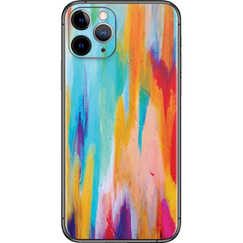 Etta Vee Multicolor Brush Stroke iPhone 11 Pro Skin