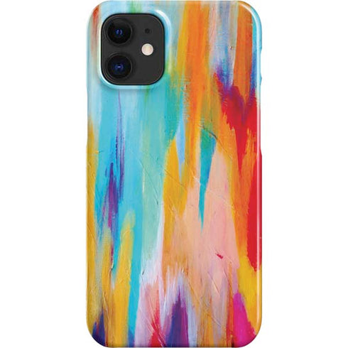 Etta Vee Multicolor Brush Stroke iPhone 12 Mini Lite Case