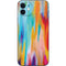 Etta Vee Multicolor Brush Stroke iPhone 12 Mini Skin