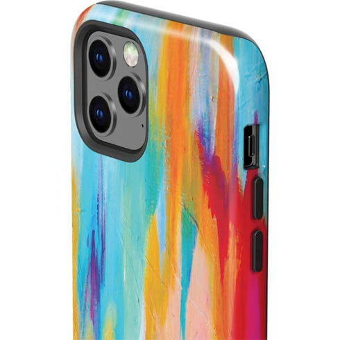 Etta Vee Multicolor Brush Stroke iPhone 12 Pro Impact Case