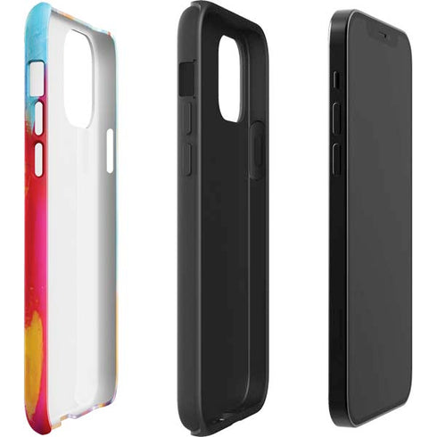 Etta Vee Multicolor Brush Stroke iPhone 12 Pro Impact Case