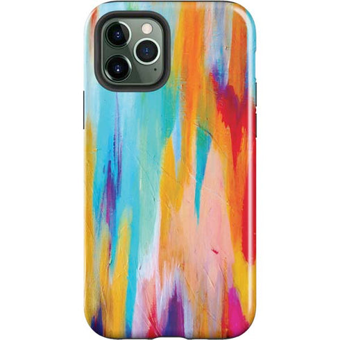 Etta Vee Multicolor Brush Stroke iPhone 12 Pro Max Impact Case