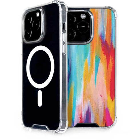 Etta Vee Multicolor Brush Stroke iPhone 13 Pro MagSafe Case